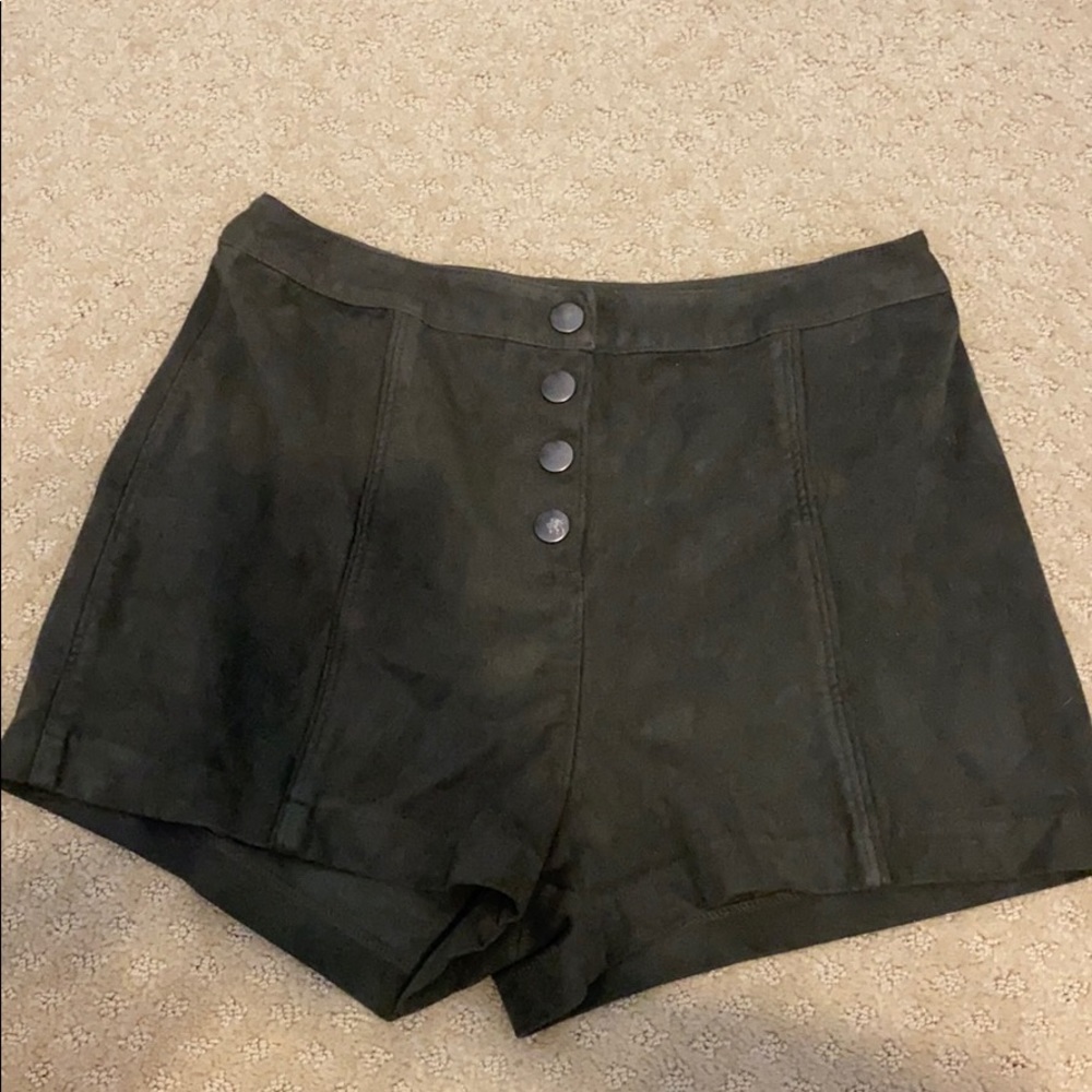 Abercrombie and Fitch Faux leather short